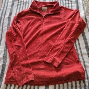 Columbia fleece quarter zip pullover